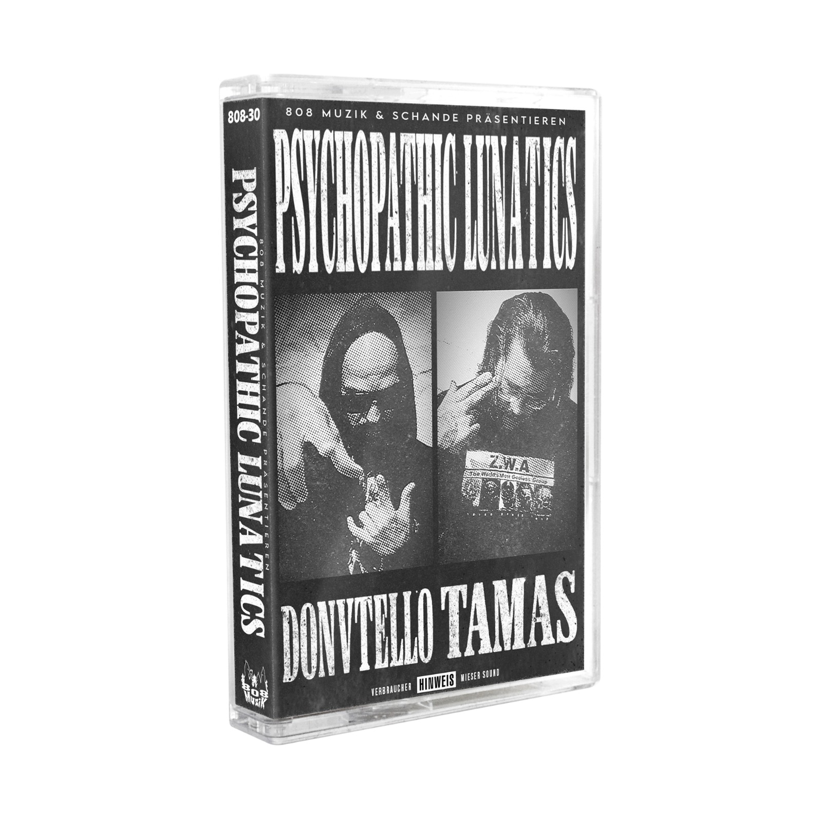 Bild von PSYCHOPATHIC LUNATICS - DONVTELLO & TAMAS | TAPE
